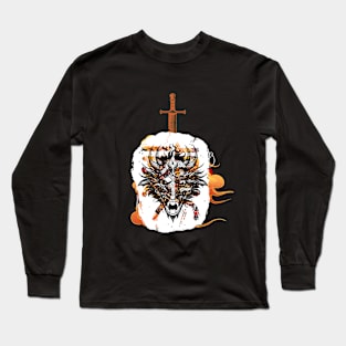 MystiDrag: Magical Dragon on the Scene Long Sleeve T-Shirt